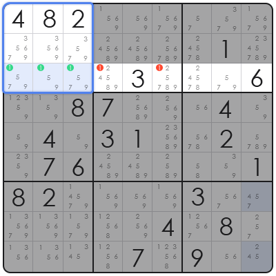 advanced sudoku methods